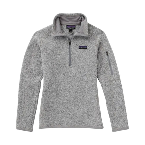 Patagonia Sweaters - Patagonia Quarter Zip Pullover Better Sweater Fleece Women's sz S in White Birch